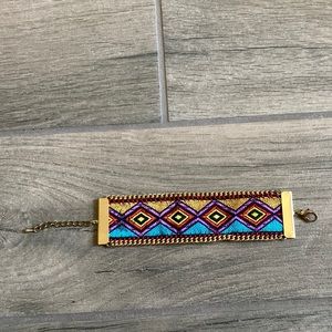 Fabric bracelet